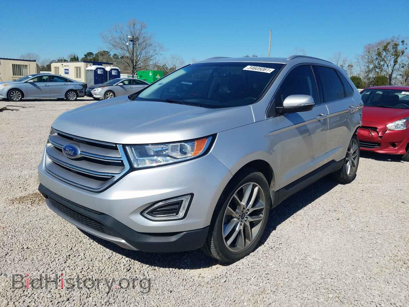 2015 FORD EDGE - VIN: 2FMTK3K81FBB79700 - Фото 2
