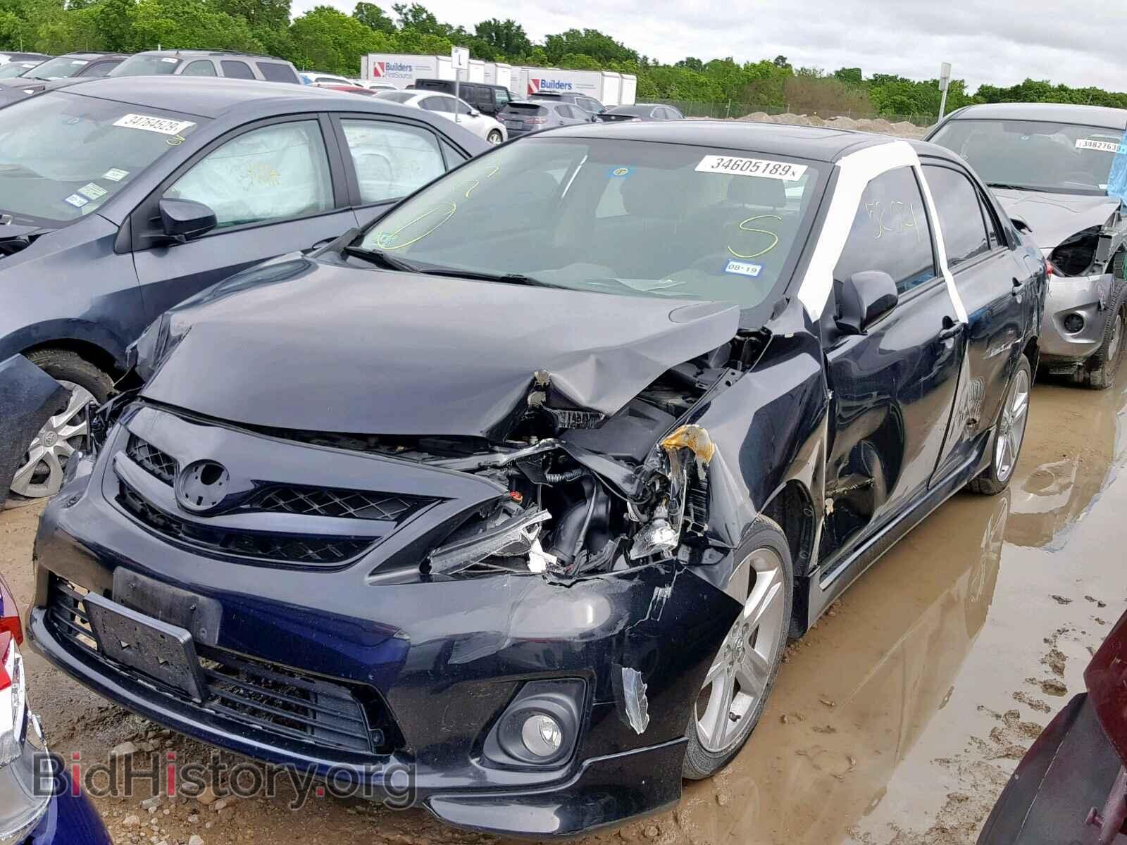 2013 TOYOTA COROLLA BA - VIN: 2T1BU4EEXDC040834 - Фото 2
