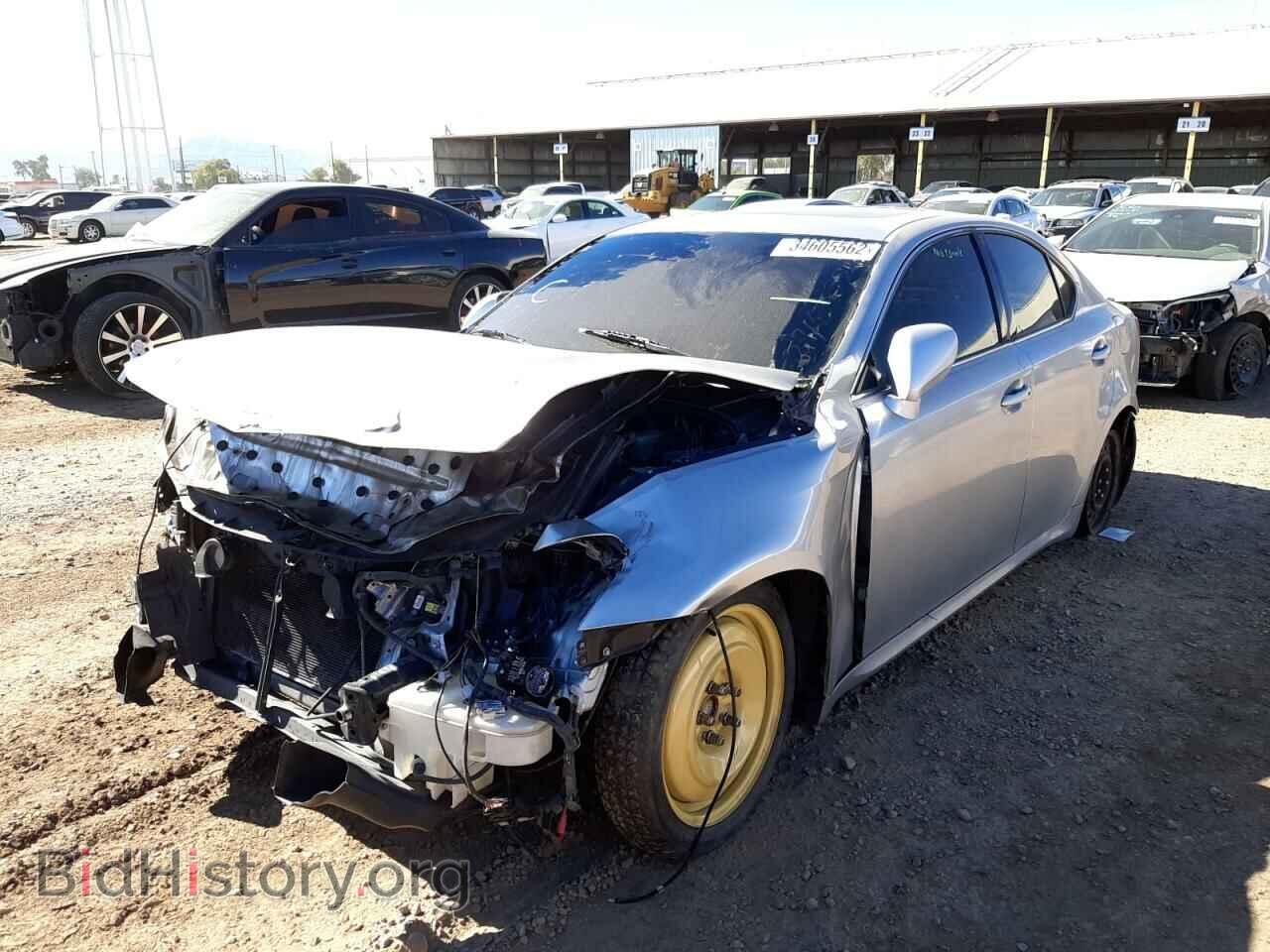 2007 LEXUS IS - VIN: JTHBK262572042376 - Фото 2