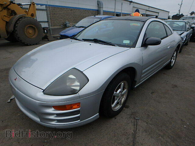 2001 MITSUBISHI ECLIPSE - VIN: 4A3AC34G21E155364 - Фото 2