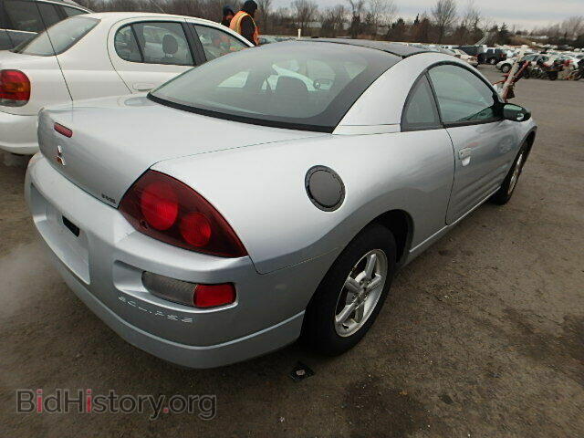2001 MITSUBISHI ECLIPSE - VIN: 4A3AC34G21E155364 - Фото 4
