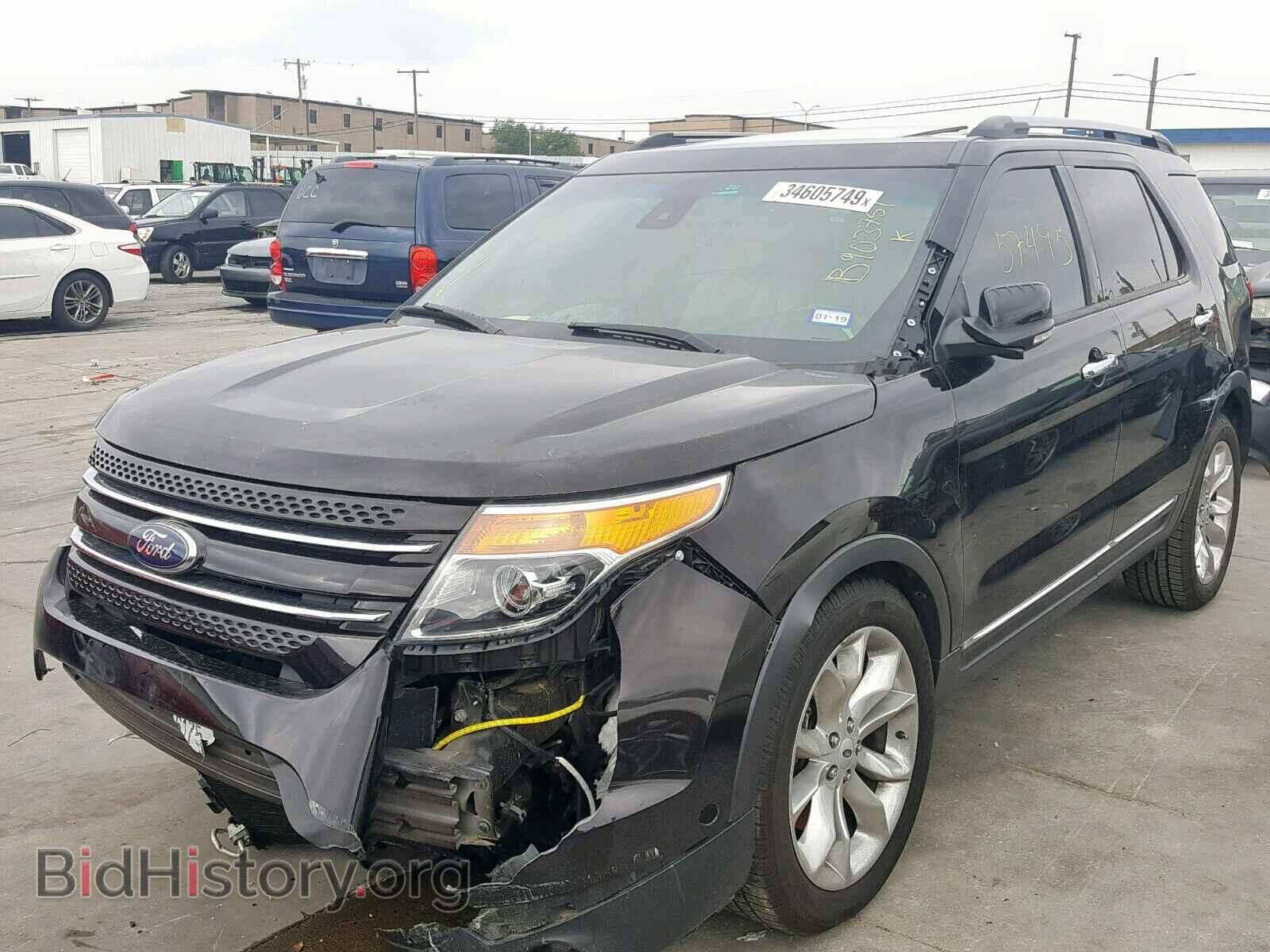 2014 FORD EXPLORER L - VIN: 1FM5K7F81EGC22305 - Фото 2
