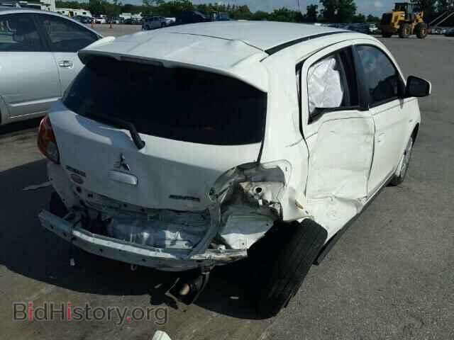 2014 MITSUBISHI MIRAGE - VIN: ML32A3HJ0EH017221 - Фото 4