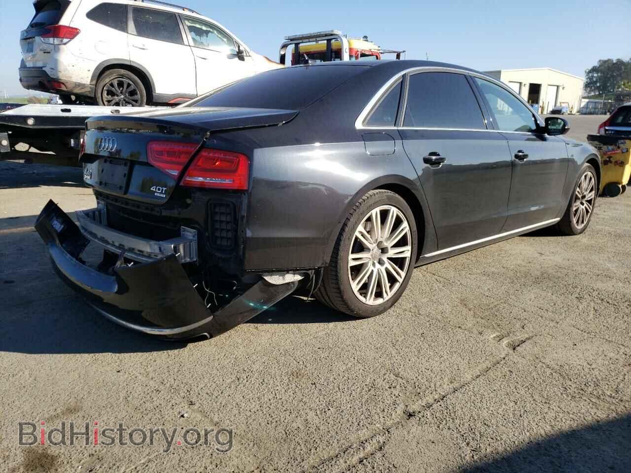 2014 AUDI A8 - VIN: WAUR2AFD7EN003356 - Фото 4