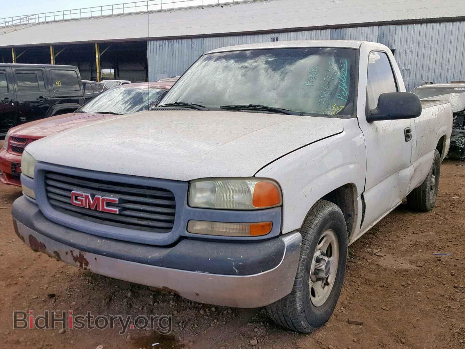 2001 GMC NEW SIERRA - VIN: 1GTEC14V41E900171 - Фото 2