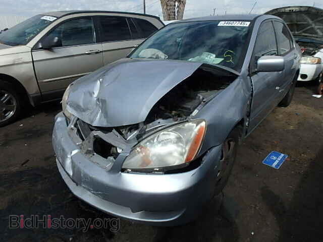 2006 MITSUBISHI LANCER - VIN: JA3AJ26E16U011170 - Фото 2