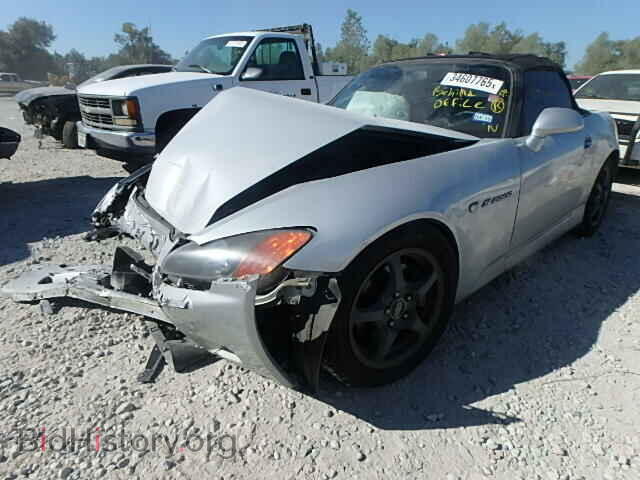 2002 HONDA S2000 - VIN: JHMAP114X2T009585 - Фото 2