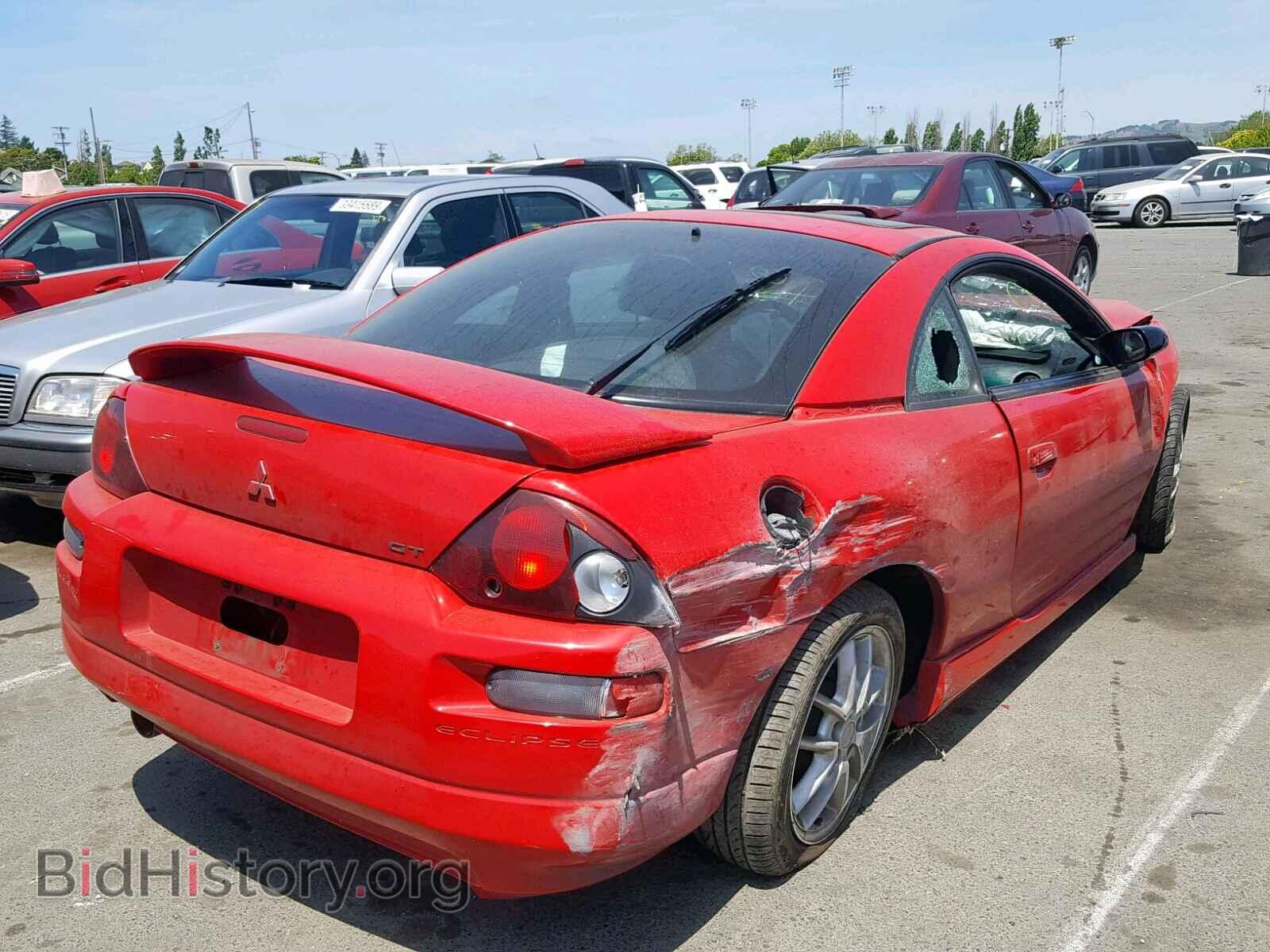 2000 MITSUBISHI ECLIPSE - VIN: 4A3AC54L9YE132408 - Фото 4
