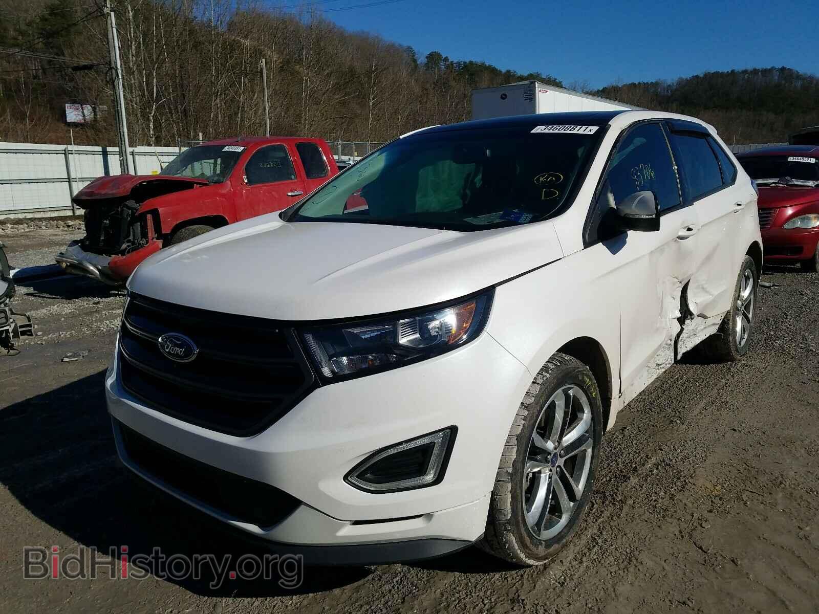 2015 FORD EDGE - VIN: 2FMPK4APXFBB91277 - Фото 2