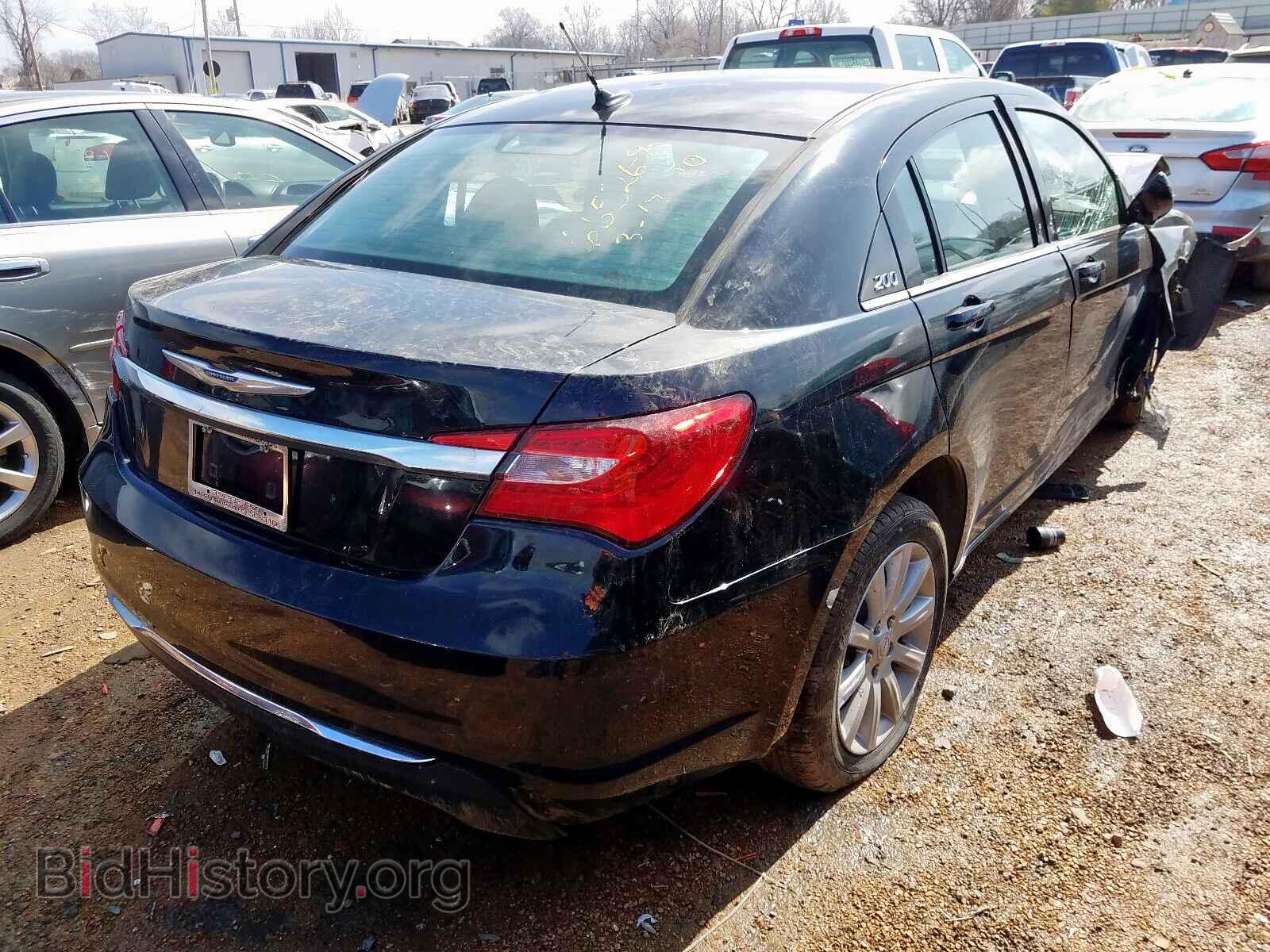 2012 CHRYSLER 200 - VIN: 1C3CCBBG9CN107487 - Фото 4