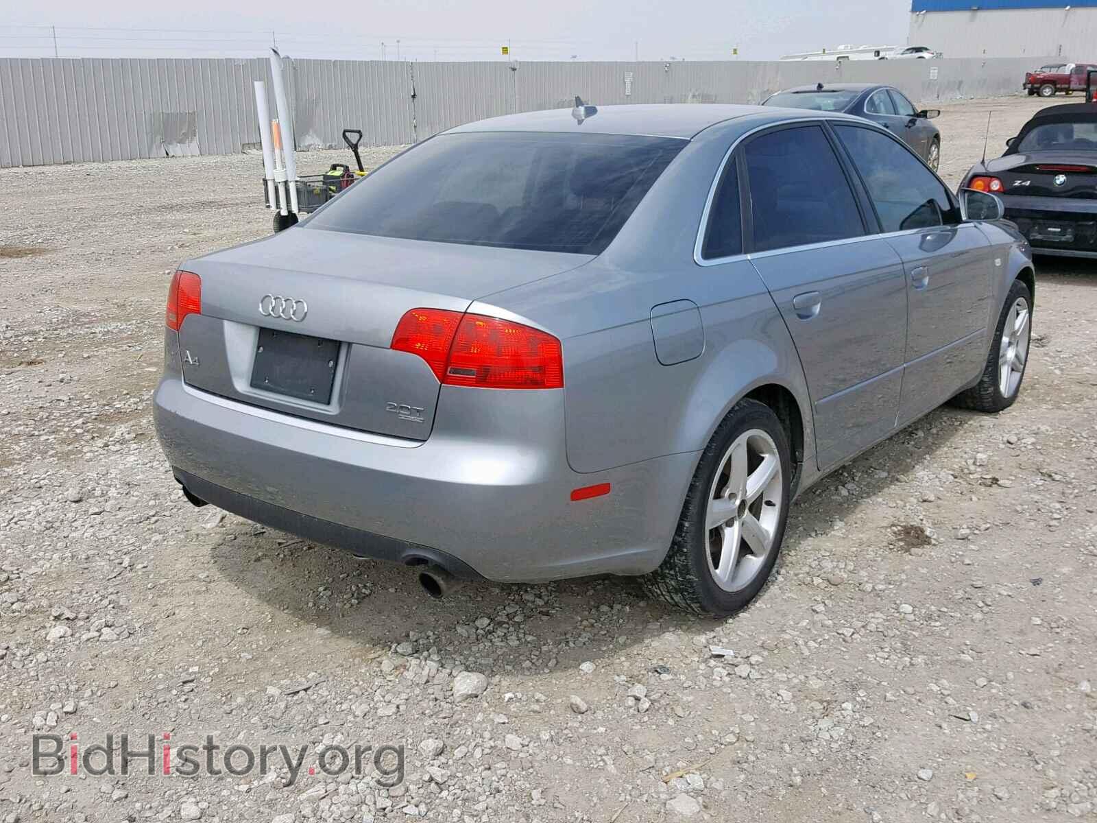 2007 AUDI A4 - VIN: WAUDF78E07A077526 - Фото 4