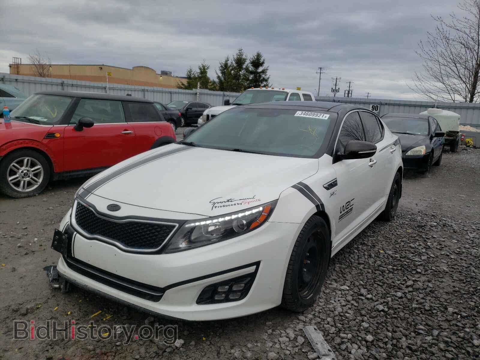 2014 KIA OPTIMA - VIN: KNAGR4A64E5484115 - Фото 2