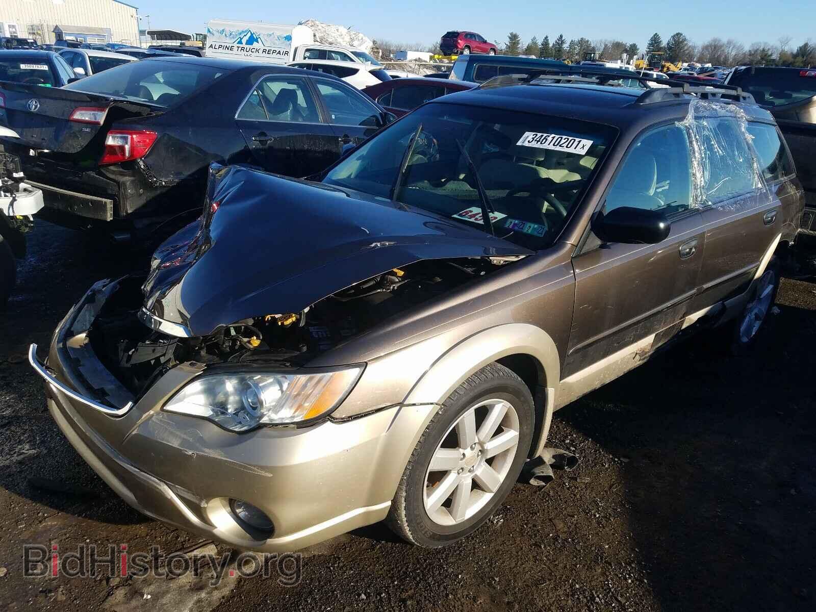 2008 SUBARU OUTBACK - VIN: 4S4BP61C287321813 - Фото 2