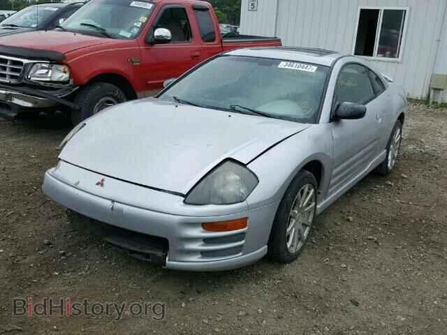 2001 MITSUBISHI ECLIPSE - VIN: 4A3AC54H71E050839 - Фото 2