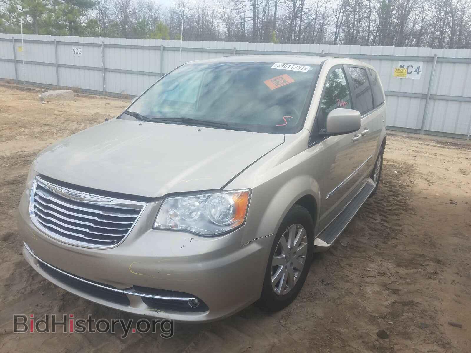 2014 CHRYSLER MINIVAN - VIN: 2C4RC1BG1ER195263 - Фото 2