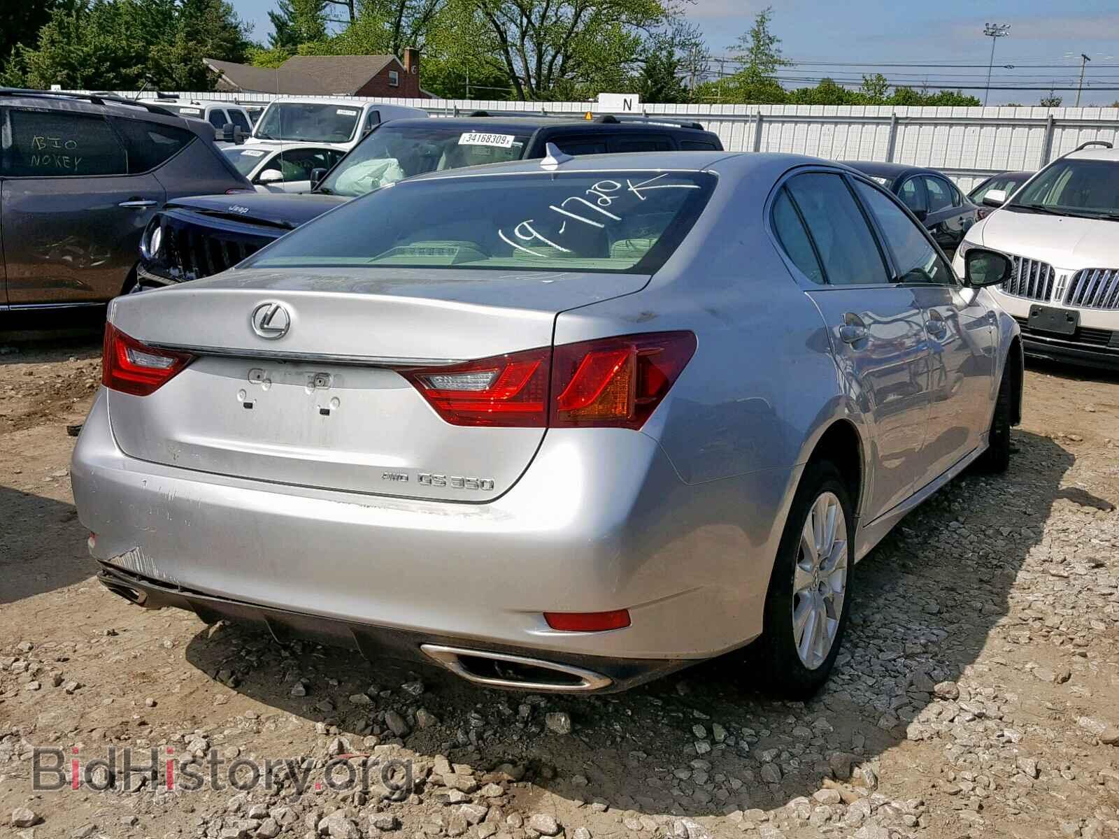 2014 LEXUS GS350 - VIN: JTHCE1BL7E5023022 - Фото 4