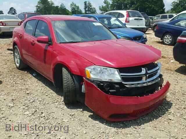 Фотография 1C3CDZCB8CN291149 - DODGE AVENGER 2012