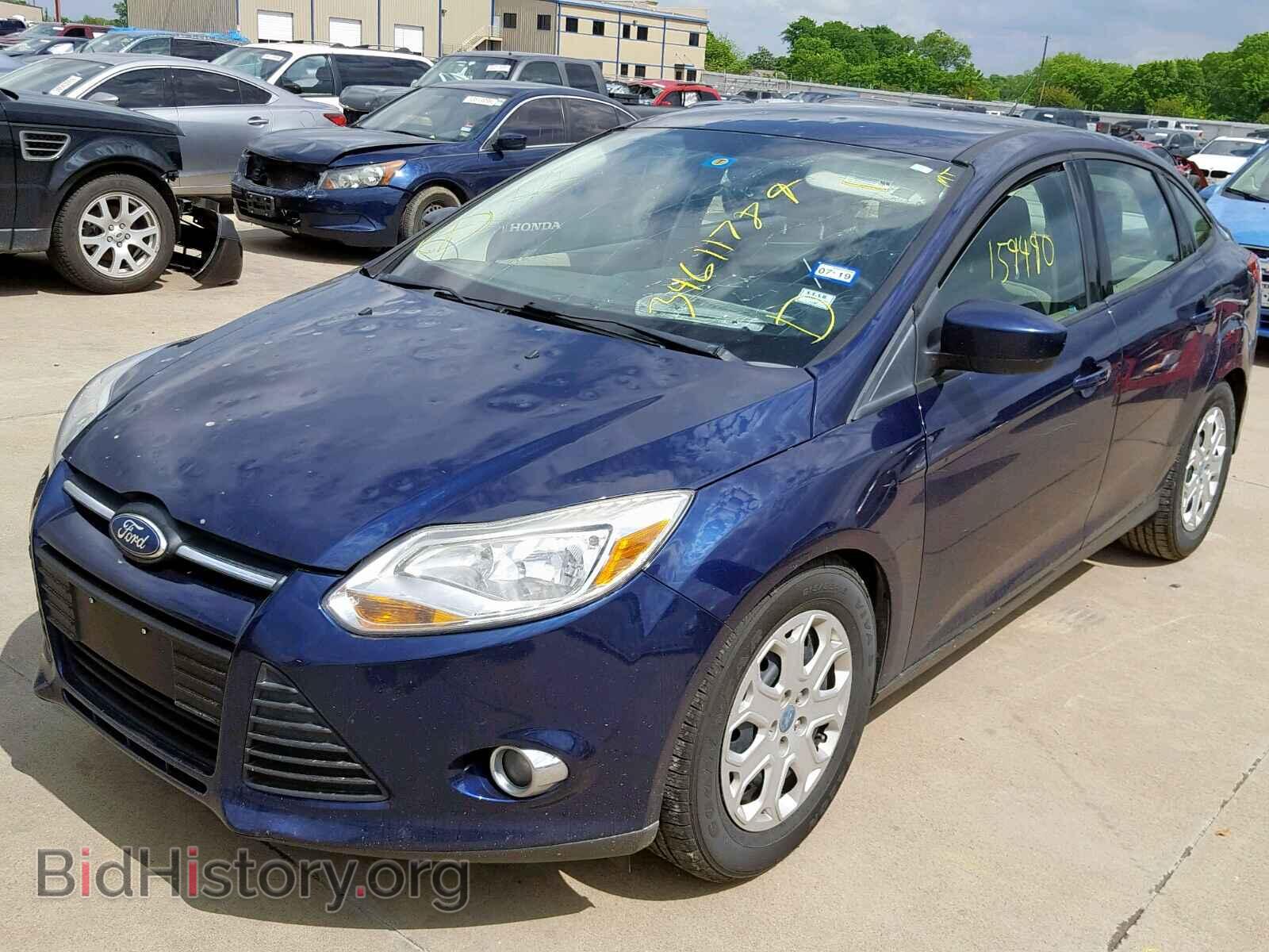 2012 FORD FOCUS SE - VIN: 1FAHP3F2XCL104822 - Фото 2