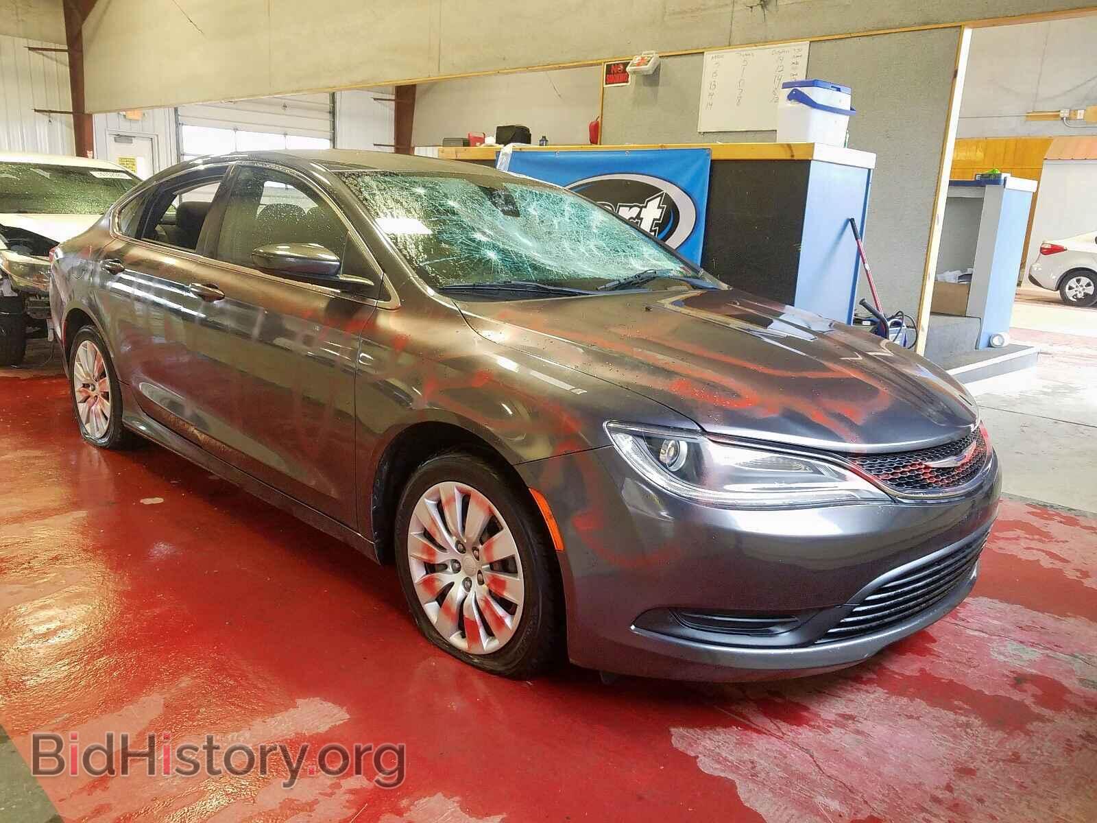 Фотография 1C3CCCFB0FN621933 - CHRYSLER 200 2015