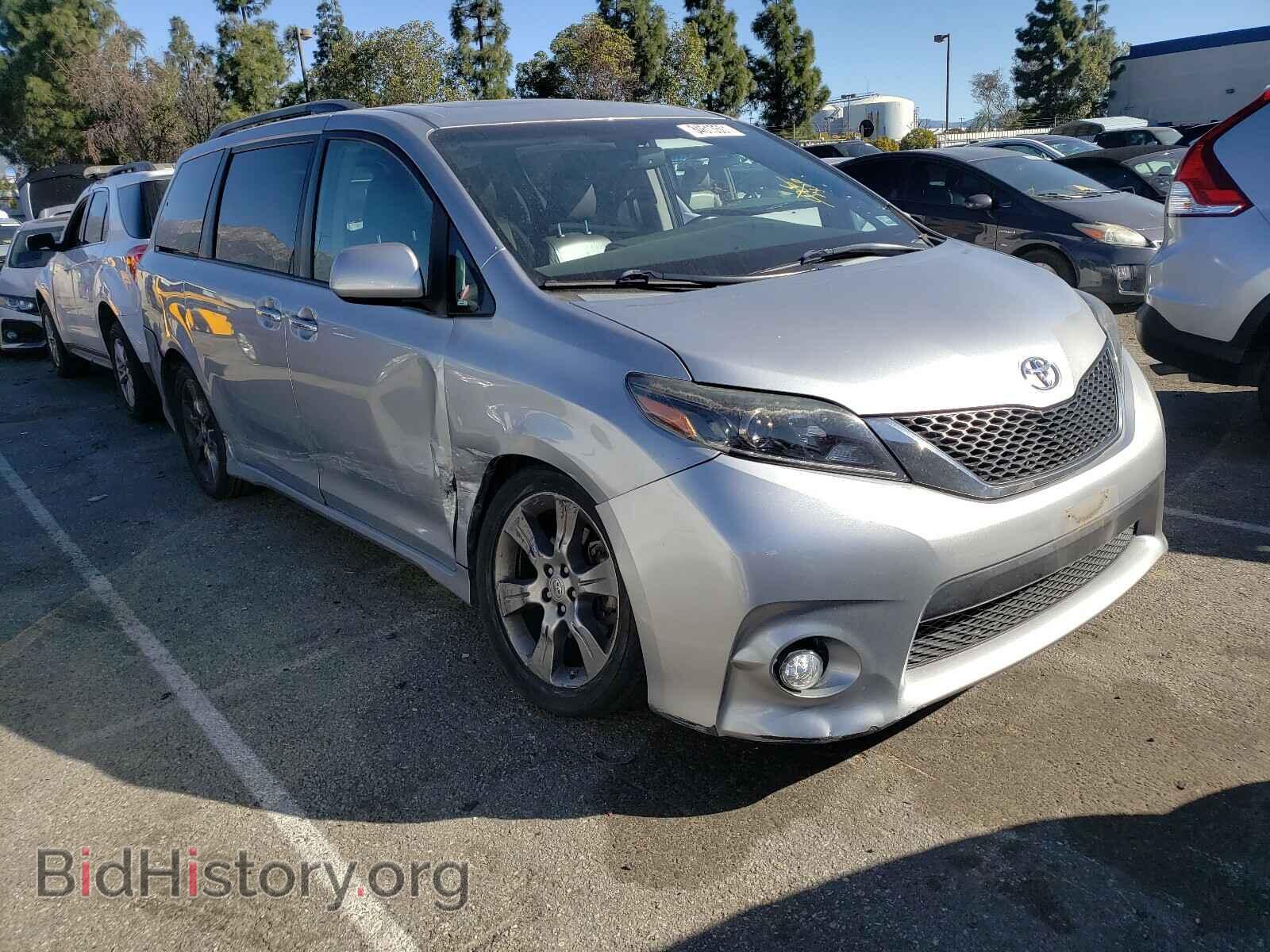 Photo 5TDXK3DC9FS605736 - TOYOTA SIENNA 2015