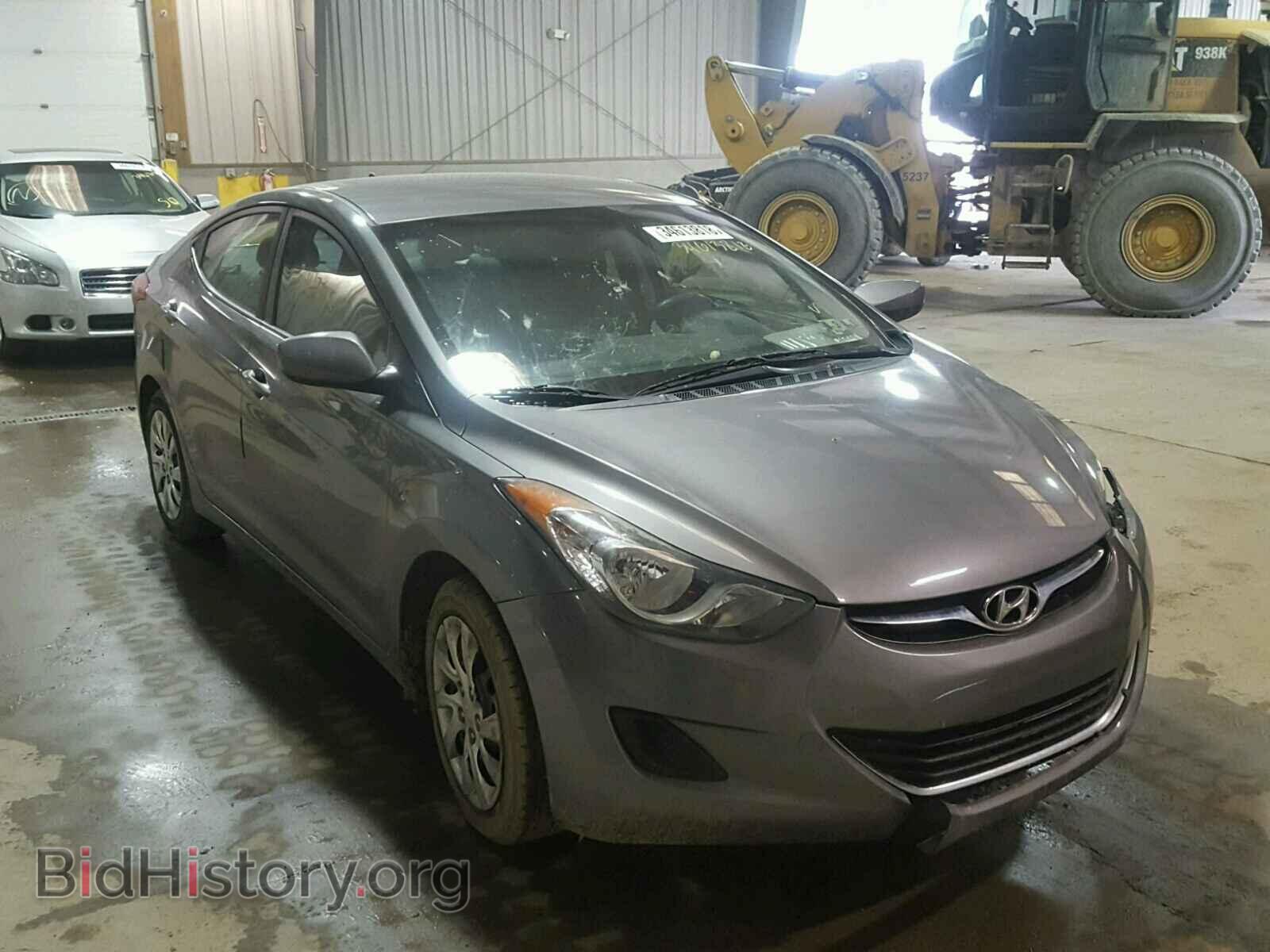 Photo 5NPDH4AE2CH139517 - HYUNDAI ELANTRA 2012