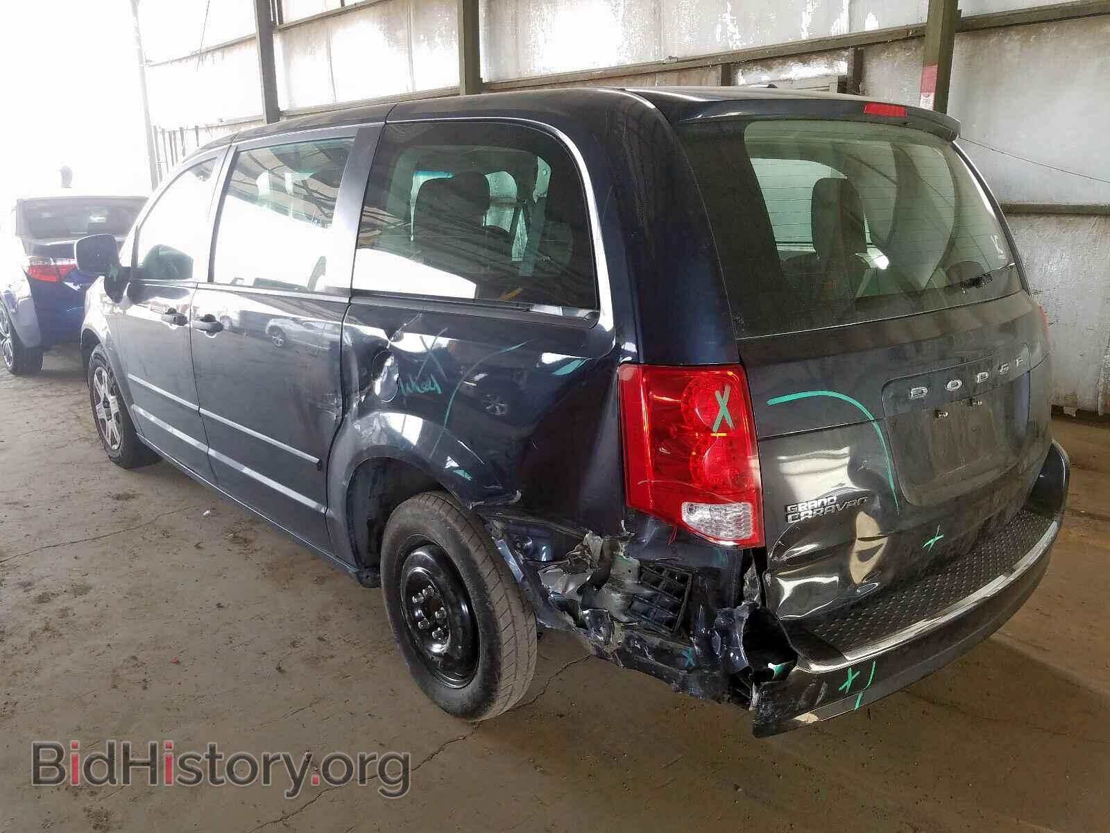 2013 DODGE CARAVAN - VIN: 2C4RDGBGXDR593067 - Фото 3