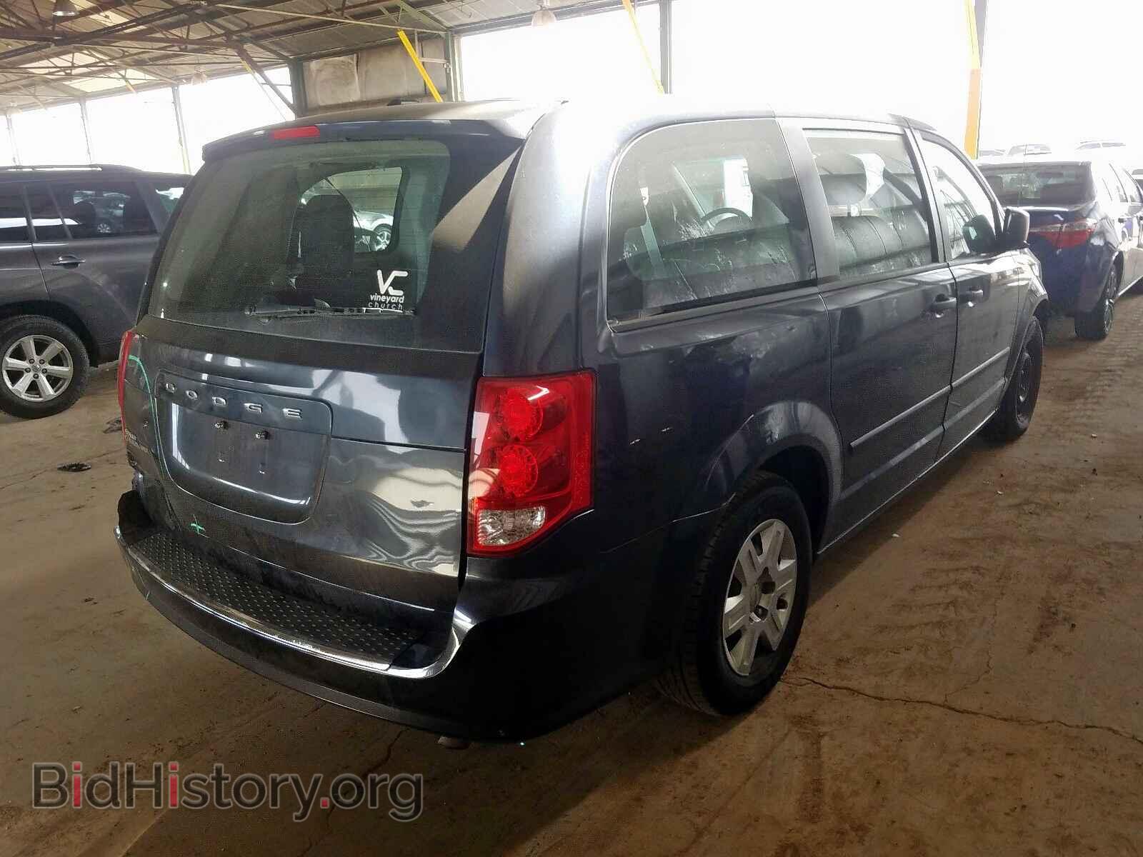 2013 DODGE CARAVAN - VIN: 2C4RDGBGXDR593067 - Фото 4