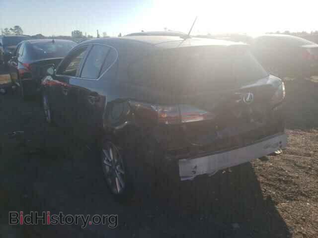 2012 LEXUS CT 200 - VIN: JTHKD5BH6C2070123 - Фото 3