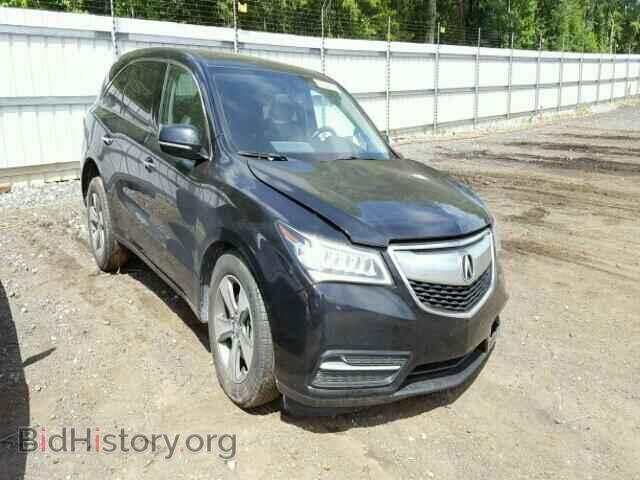 Photo 5FRYD4H22EB009603 - ACURA MDX 2014