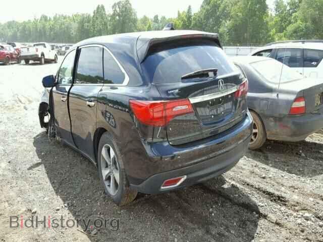 2014 ACURA MDX - VIN: 5FRYD4H22EB009603 - Фото 3