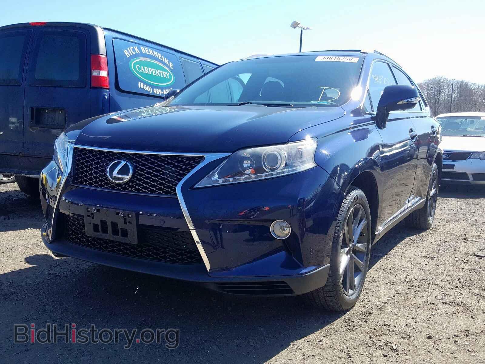 2013 LEXUS RX 350 BAS - VIN: 2T2BK1BA8DC195898 - Фото 2