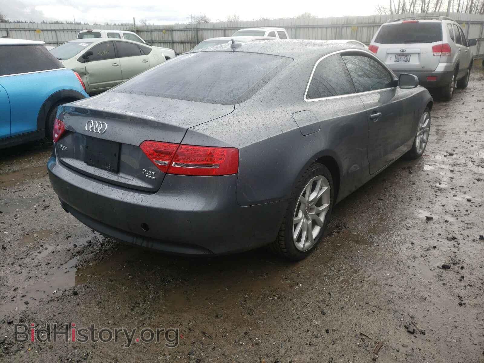 2012 AUDI A5 - VIN: WAULFAFR4CA045803 - Фото 4
