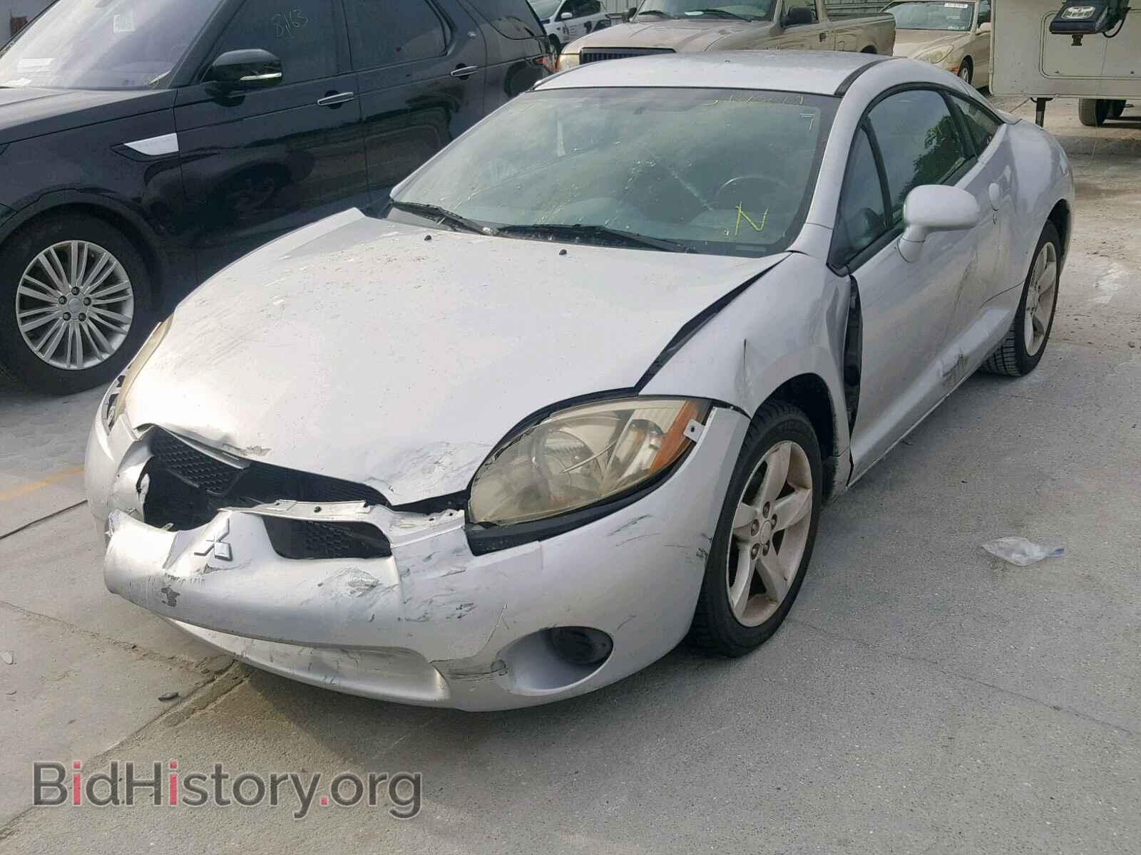 2007 MITSUBISHI ECLIPSE - VIN: 4A3AK24F27E058047 - Фото 2
