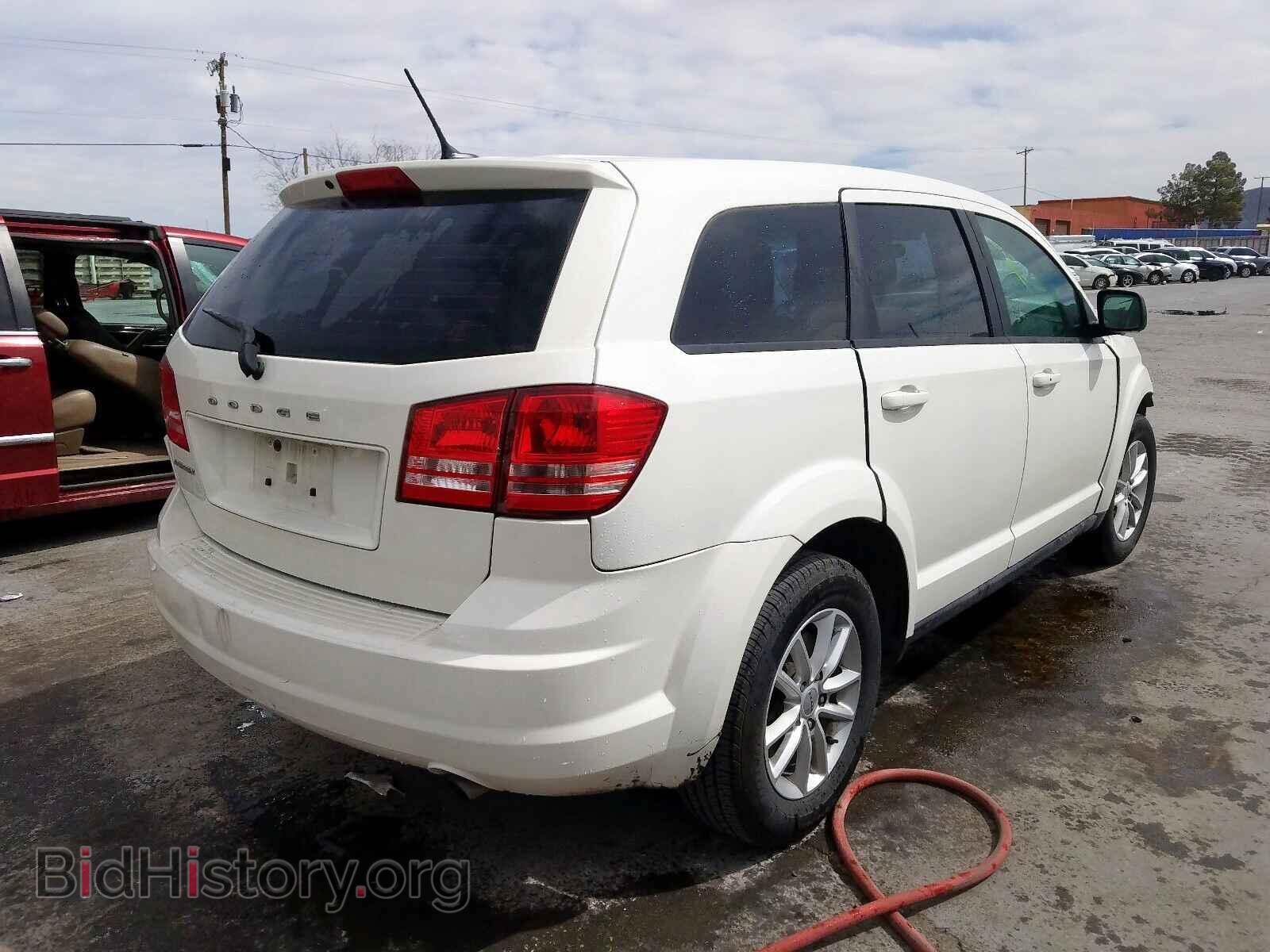 2013 DODGE JOURNEY - VIN: 3C4PDCAB3DT700916 - Фото 4