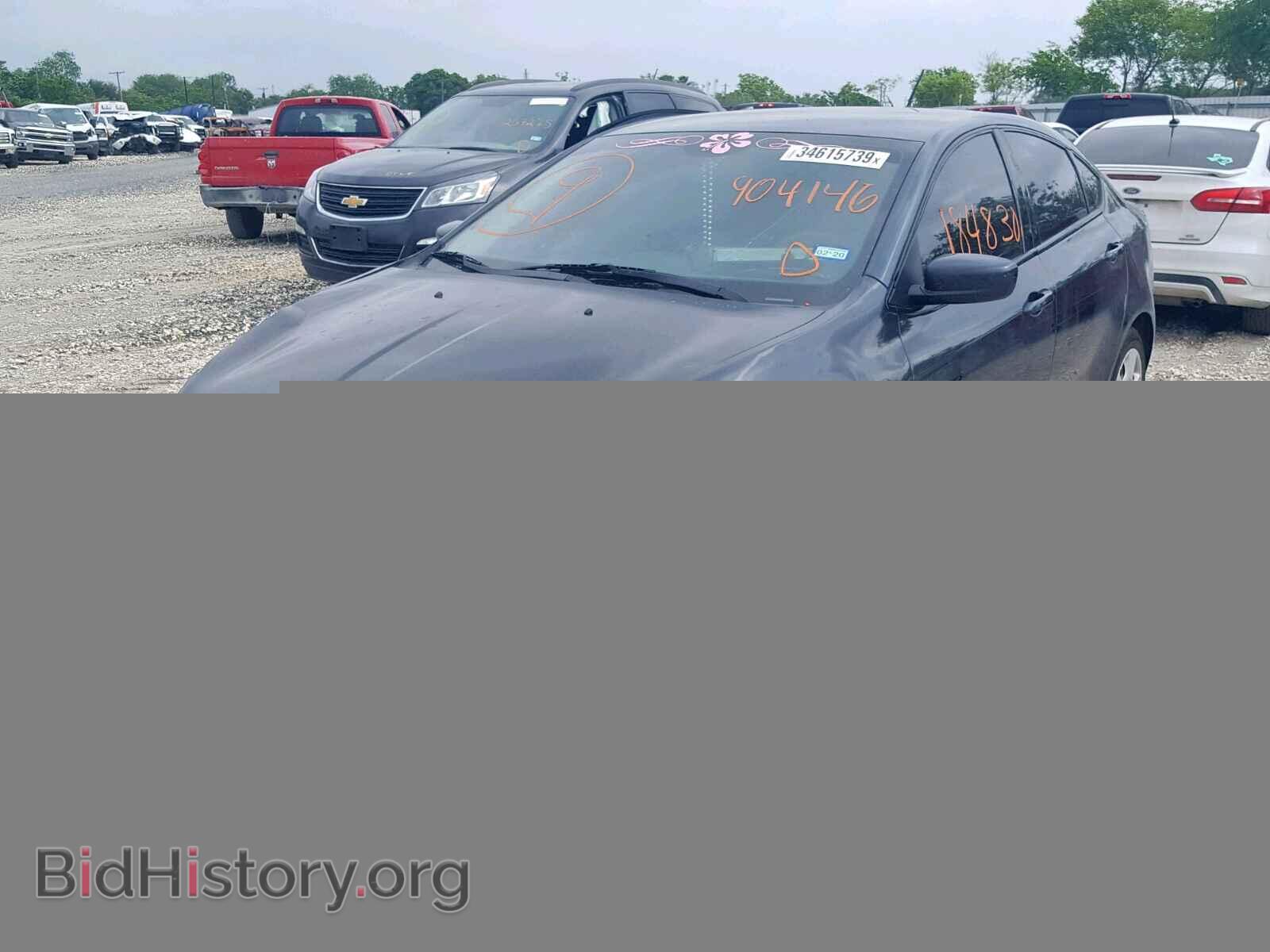 2014 DODGE DART - VIN: 1C3CDFAAXED904146 - Фото 2