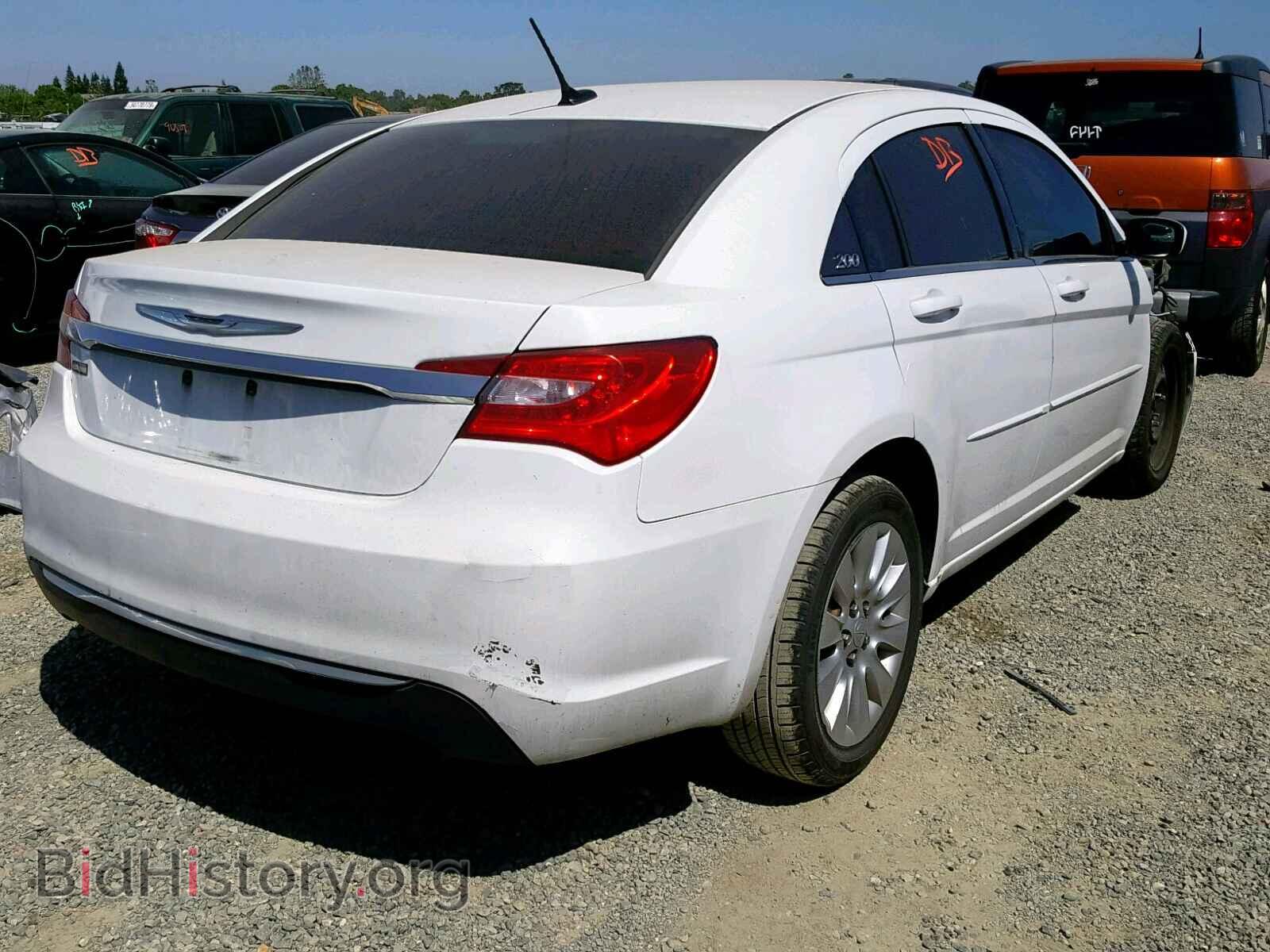 2012 CHRYSLER 200 - VIN: 1C3CCBAB6CN203101 - Фото 4