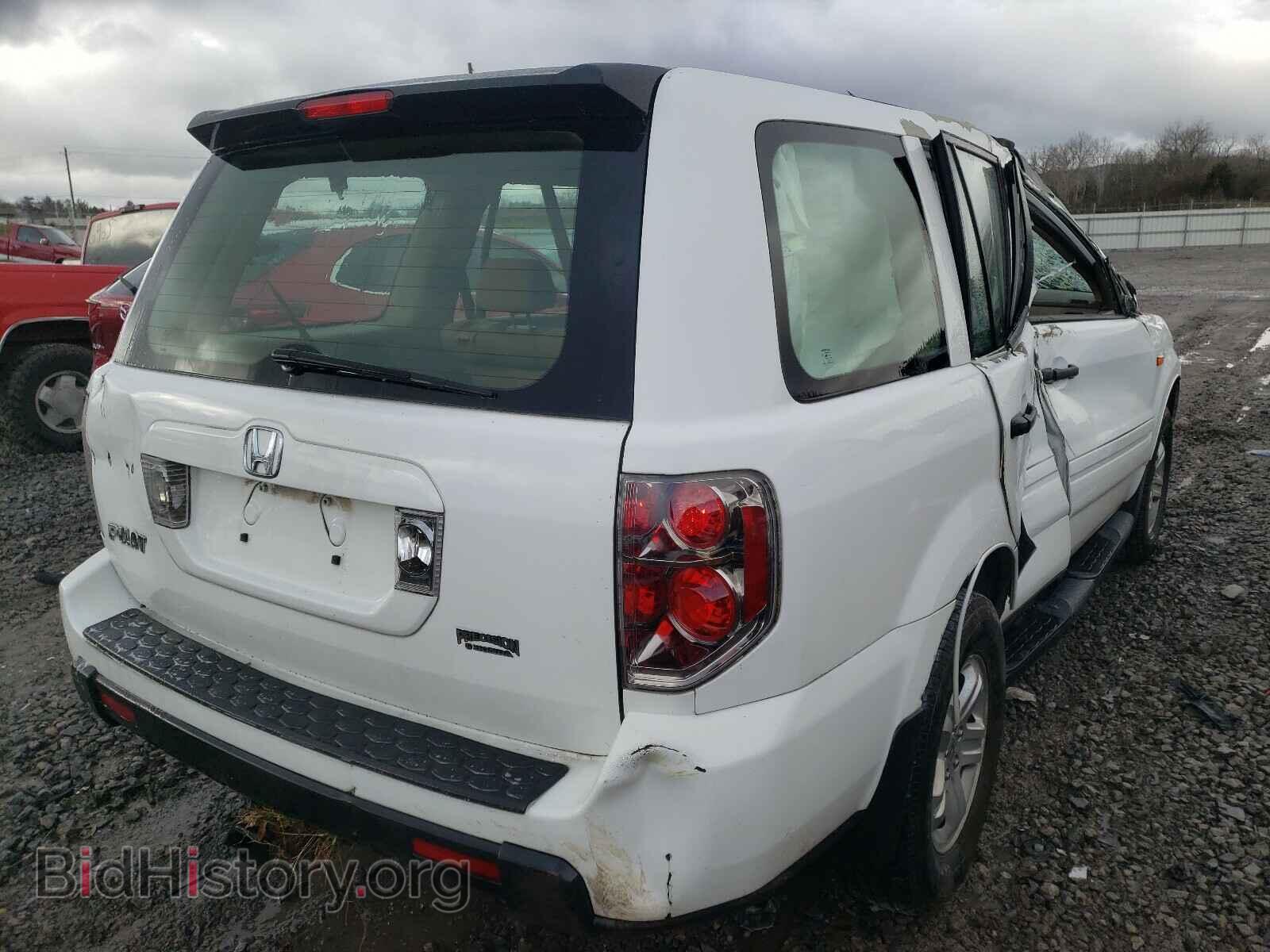 2007 HONDA PILOT - VIN: 5FNYF28107B000005 - Photo 4