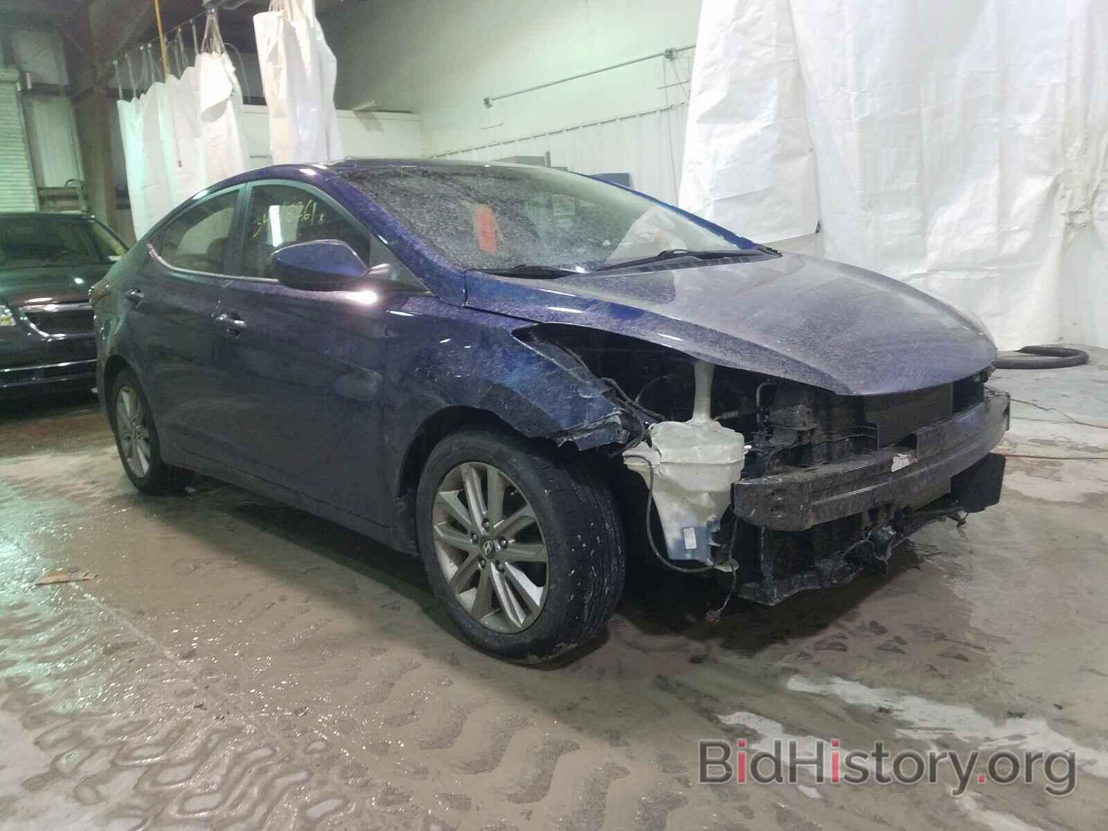 Фотография 5NPDH4AE4GH688948 - HYUNDAI ELANTRA 2016