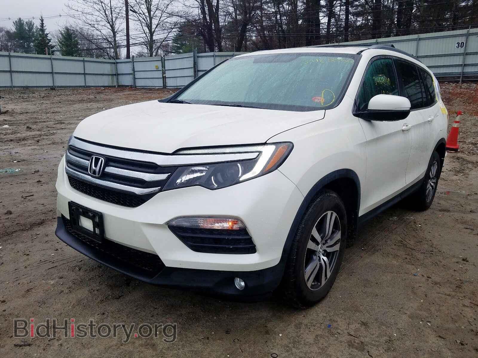 2016 HONDA PILOT - VIN: 5FNYF6H83GB033665 - Фото 2