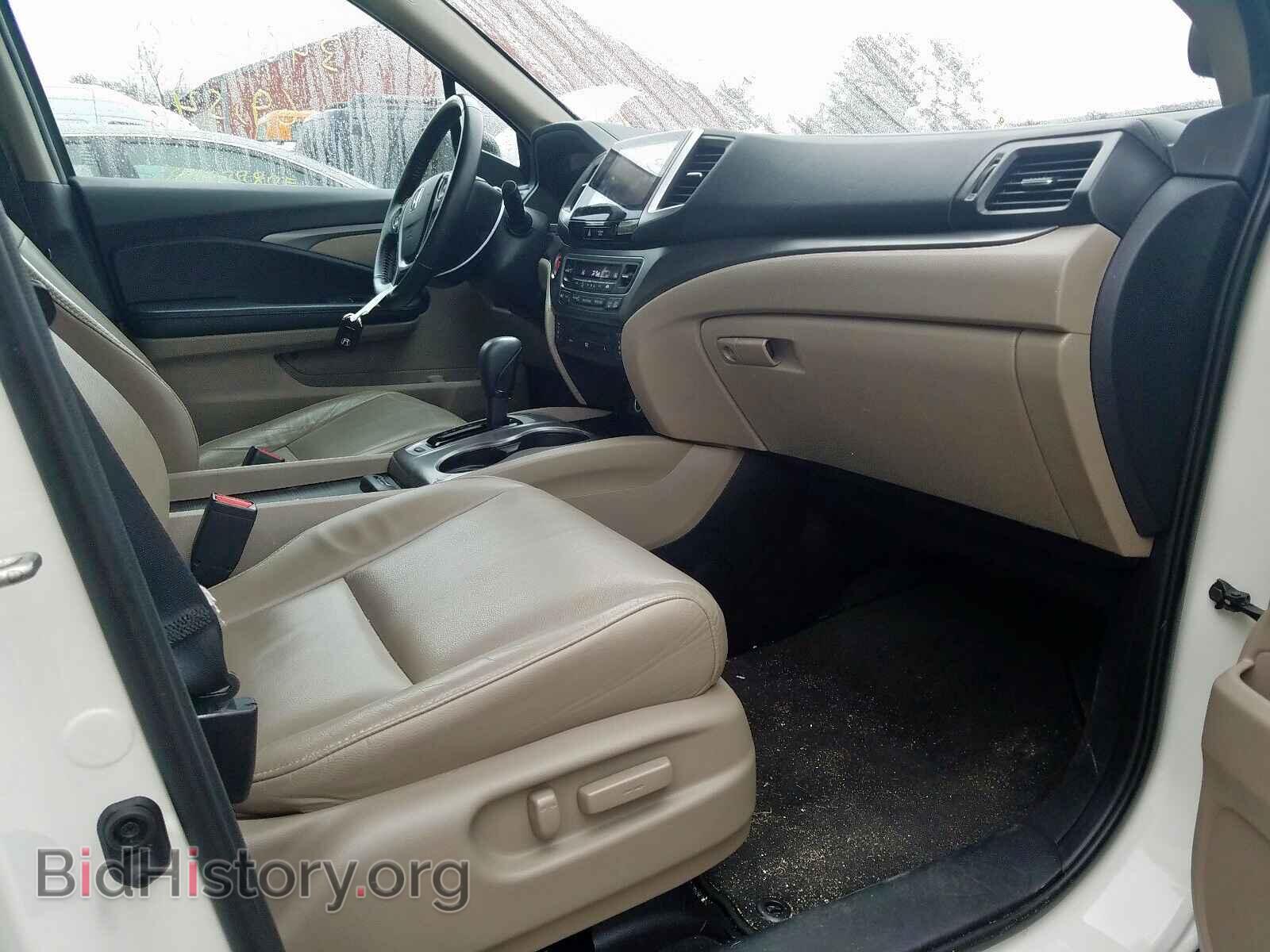 2016 HONDA PILOT - VIN: 5FNYF6H83GB033665 - Фото 5