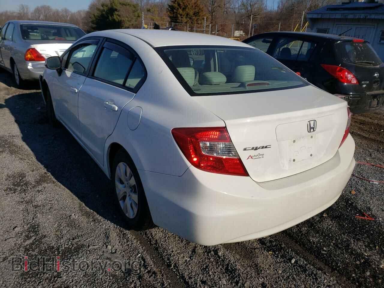 2012 HONDA CIVIC - VIN: 19XFB2F58CE356355 - Фото 3