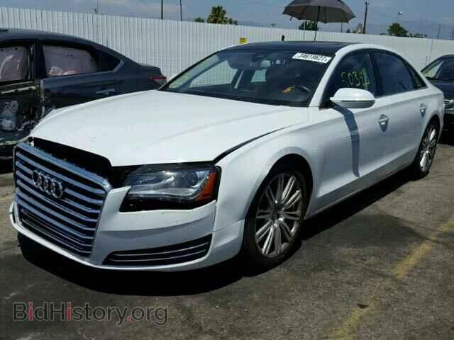 2014 AUDI A8 - VIN: WAUR2AFDXEN008616 - Фото 2