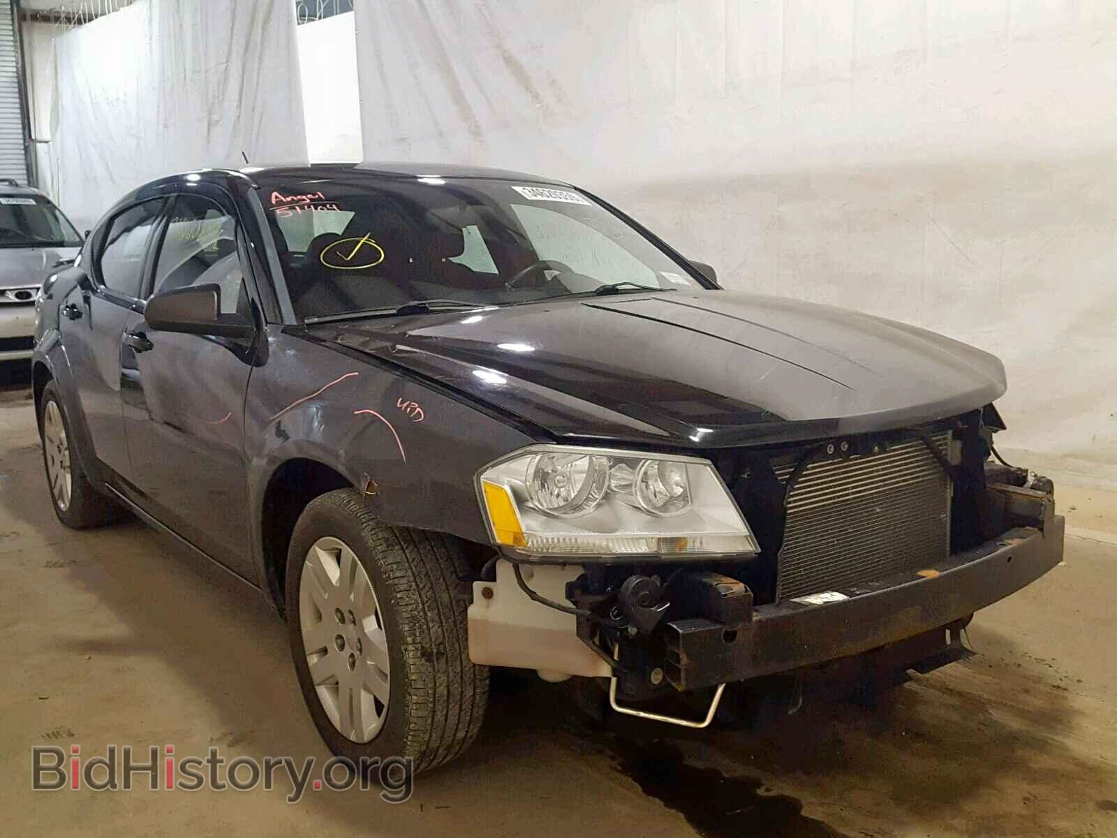 Фотография 1C3CDZAB5CN109944 - DODGE AVENGER 2012