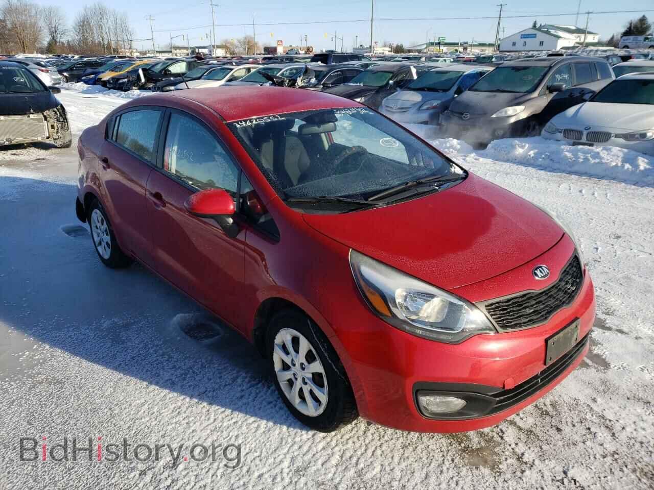 Фотография KNADM4A38D6273595 - KIA RIO 2013