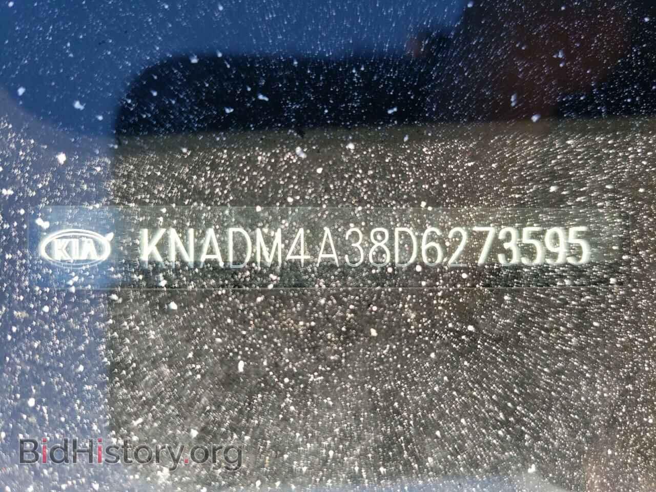 2013 KIA RIO - VIN: KNADM4A38D6273595 - Фото 10