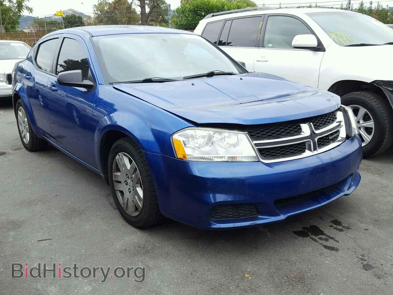 Фотография 1C3CDZAB2EN149028 - DODGE AVENGER 2014