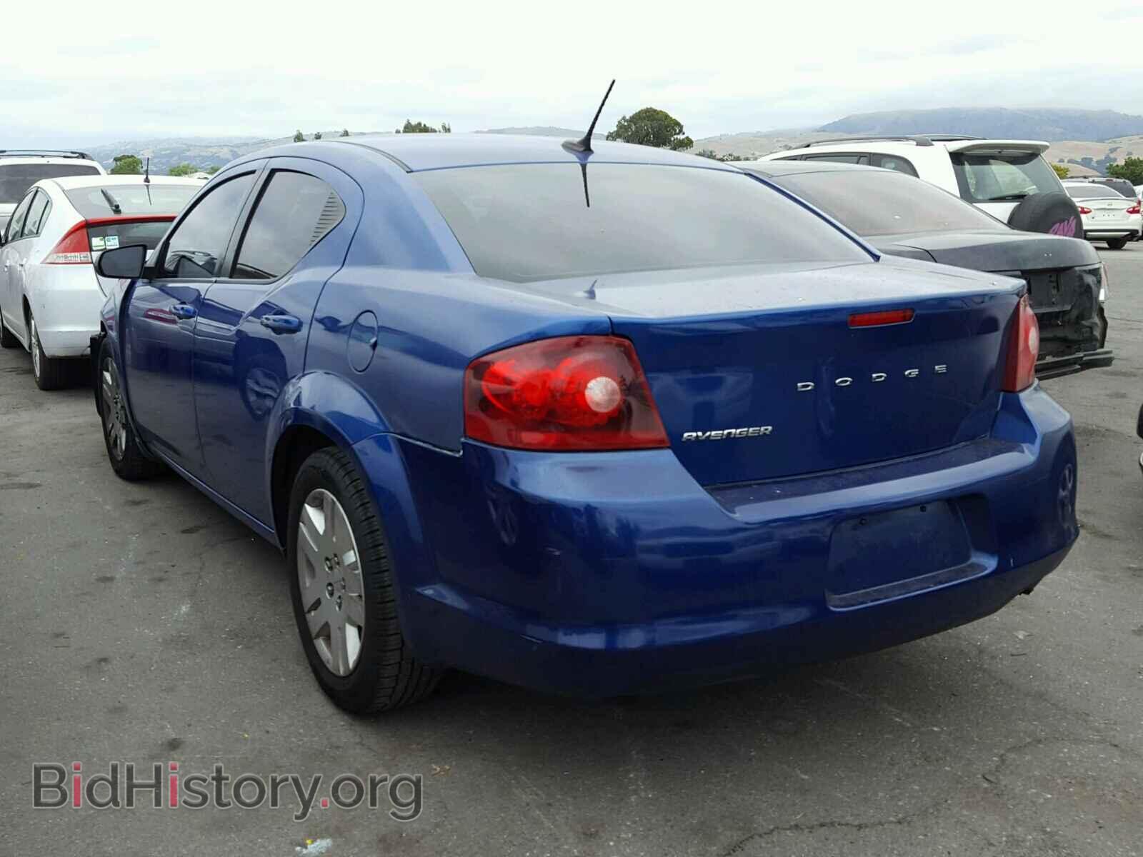 2014 DODGE AVENGER - VIN: 1C3CDZAB2EN149028 - Фото 3