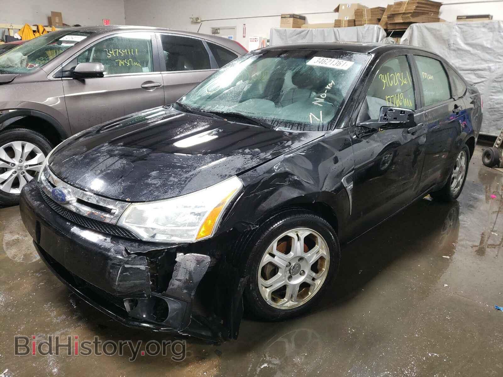 2008 FORD FOCUS - VIN: 1FAHP35N18W100904 - Фото 2