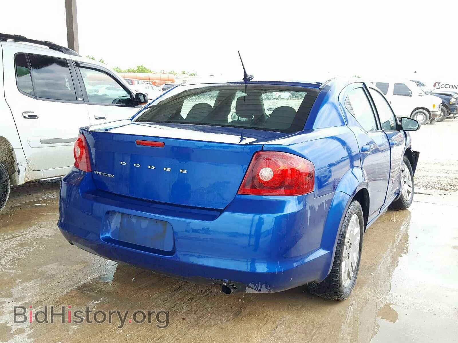 2014 DODGE AVENGER - VIN: 1C3CDZAB8EN187735 - Фото 4