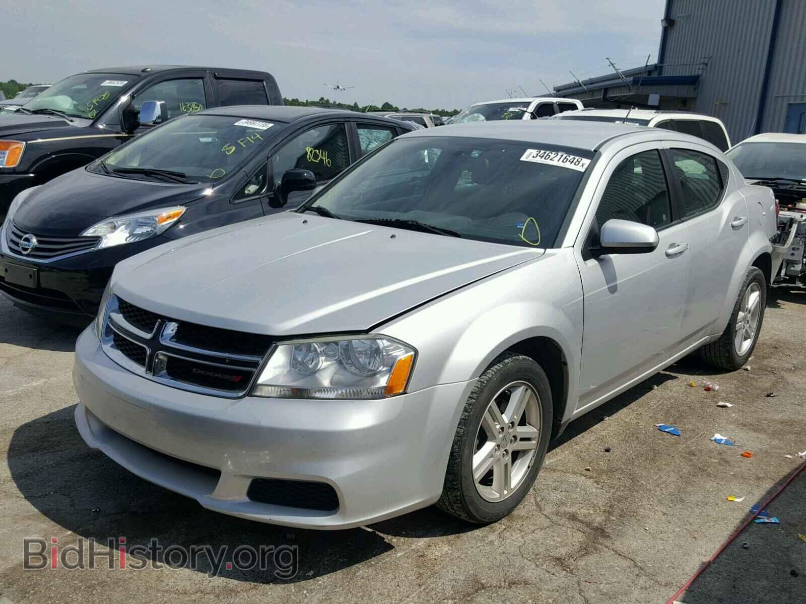 2012 DODGE AVENGER - VIN: 1C3CDZCB6CN312421 - Фото 2
